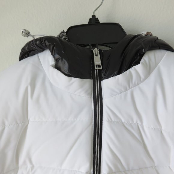 Michael Kors White Winter Coat Designer MK Jacket - Picture 5 of 9